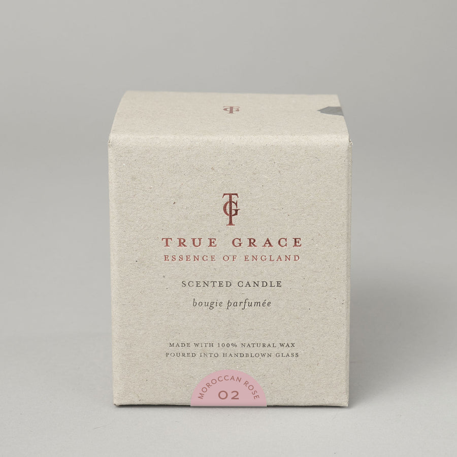 Moroccan Rose Medium Candle | True Grace