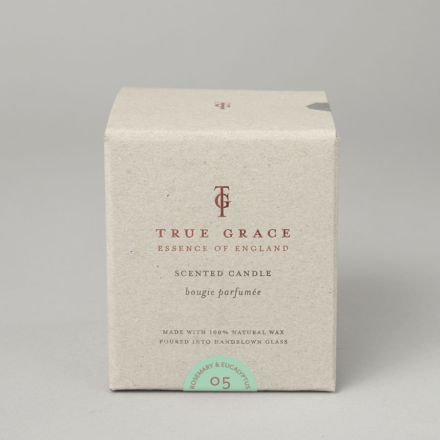 Rosemary & Eucalyptus Medium Candle | True Grace