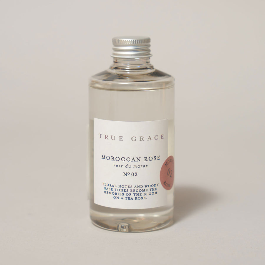 Moroccan Rose Room Diffuser Refill & reeds for Tester | True Grace