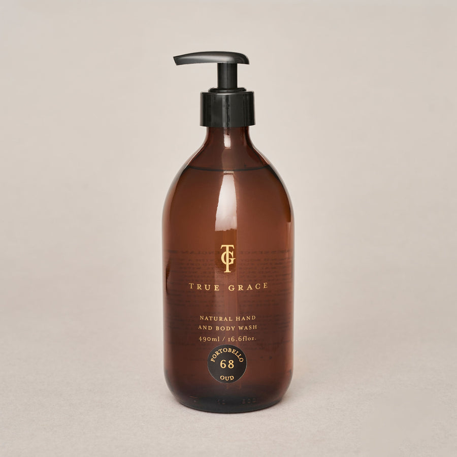 Portobello Oud 490ml Hand & Body Wash | True Grace