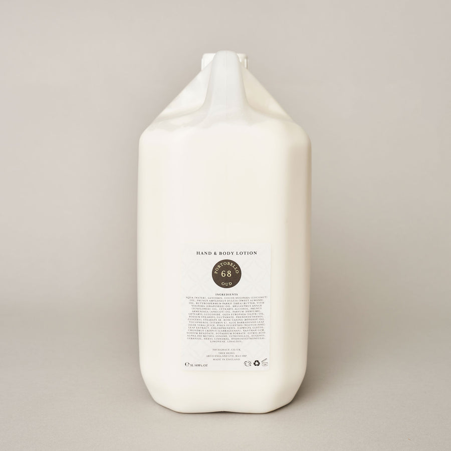 Portobello Oud 5 Litre Hand & Body Lotion Refill | Makers Yard