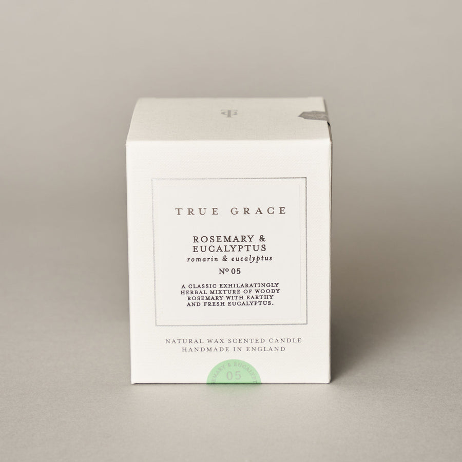 Rosemary & Eucalyptus Classic Candle | True Grace