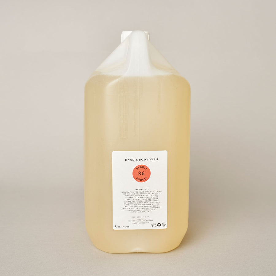 Neroli 5 Litre Hand & Body Wash Refill | Makers Yard